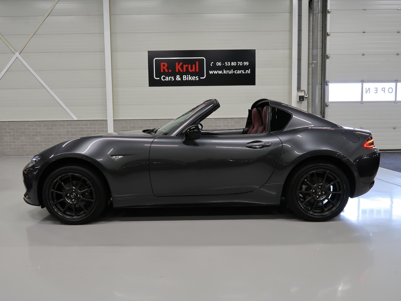 Mazda MX-5 RF - 1.5 SkyActiv G Edition 100 BOSE Leder Navi Matrix-LED App connect Stoelverwarming Camera D - AutoWereld.nl