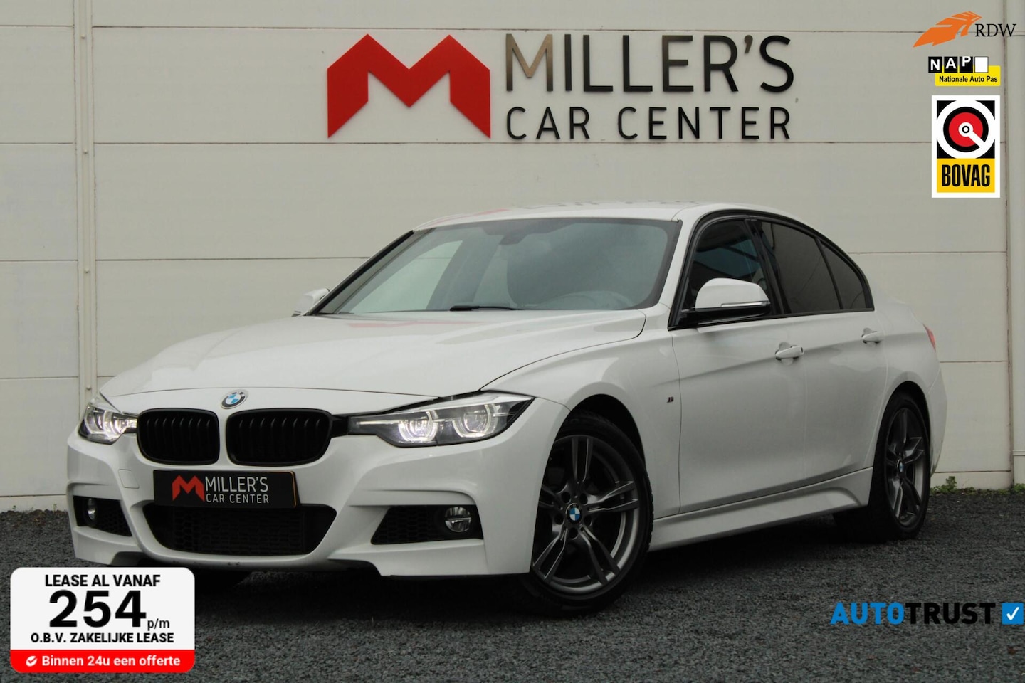 BMW 3-serie - 318i M Sport VIRTUAL COCKPIT Navi Groot Stoelverwarming - AutoWereld.nl