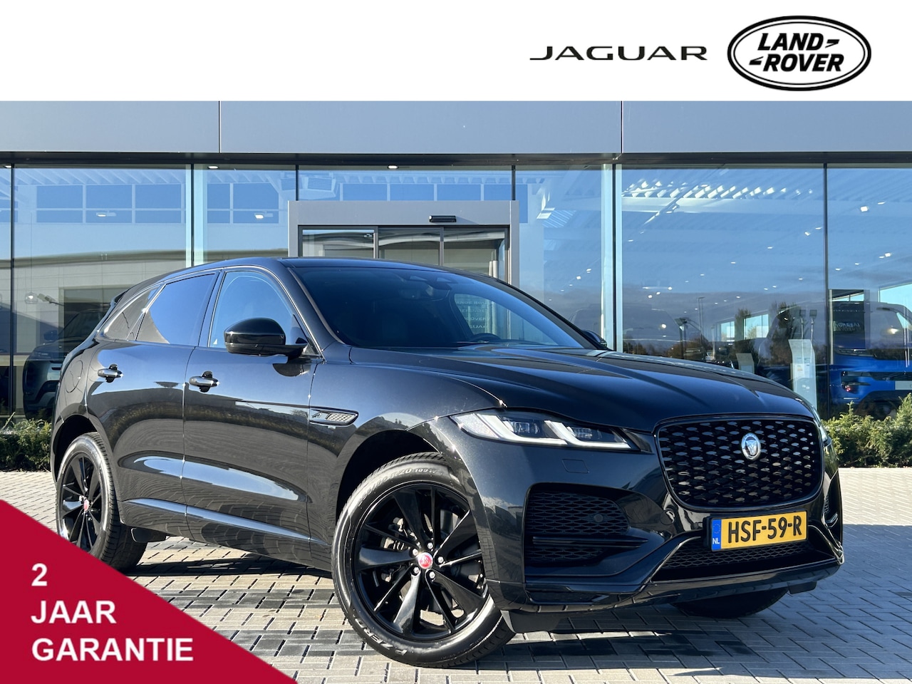 Jaguar F-Pace - P400e 404pk AWD Black Edition | Panoramisch schuifdak | Adaptive Cruise | Stoelverwarming - AutoWereld.nl