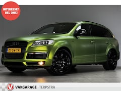 Audi Q7 - 3.0 TDI Quattro S-Line + 5+2/ 7-Persoons/ Automaat/ Trekhaak/ 20'' LMV/ Elek. Stoelen/ Spo