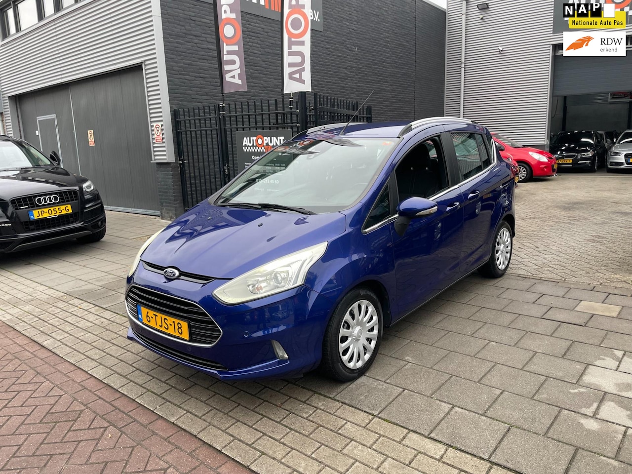 Ford B-Max - 1.0 EcoBoost Titanium 2e Eigenaar! Trekhaak Airco NAP APK - AutoWereld.nl