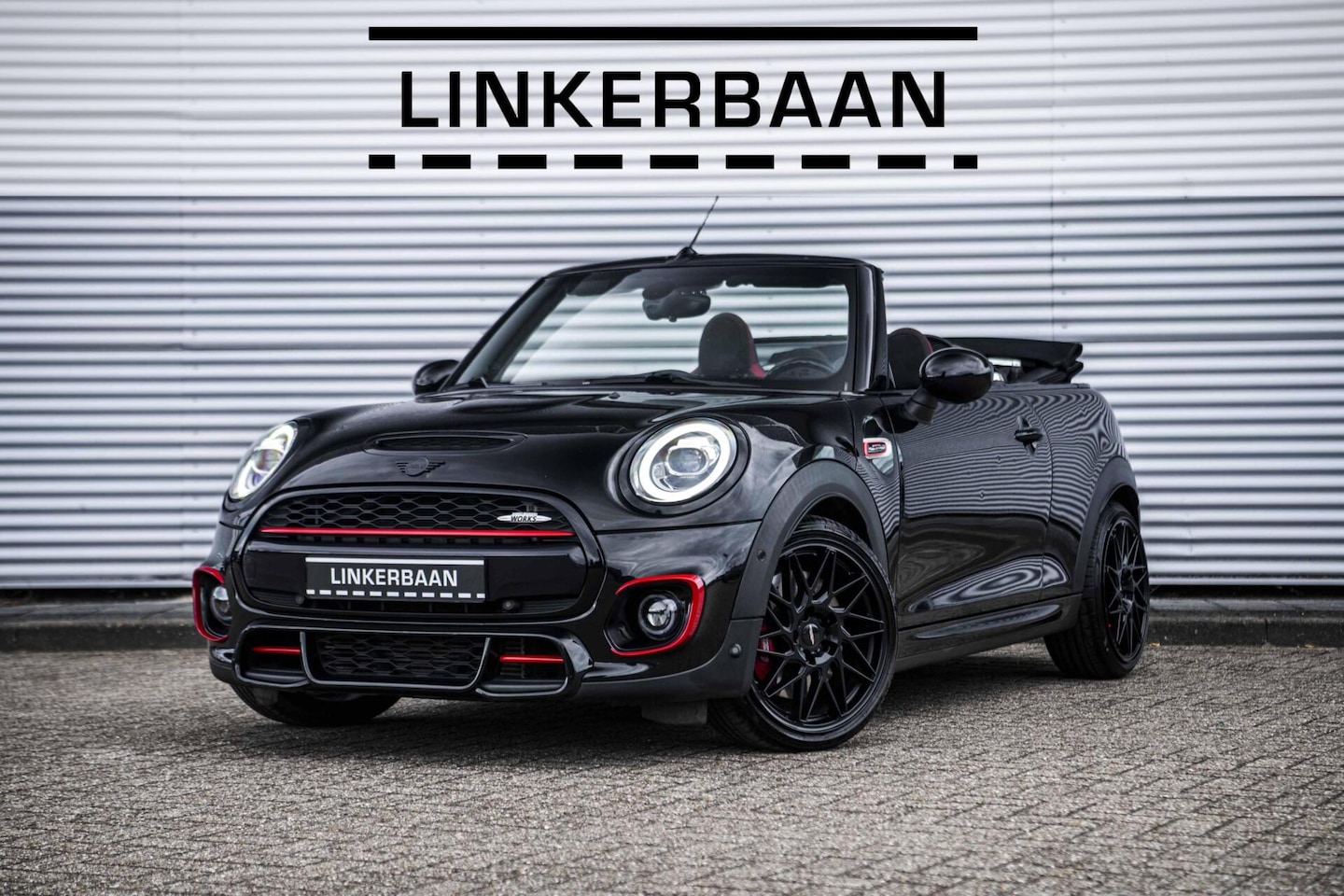 MINI Cabrio - 2.0 John Cooper Works Chili | JCW Pro | H&K | Black Pack | 18 inch | NL Auto | - AutoWereld.nl