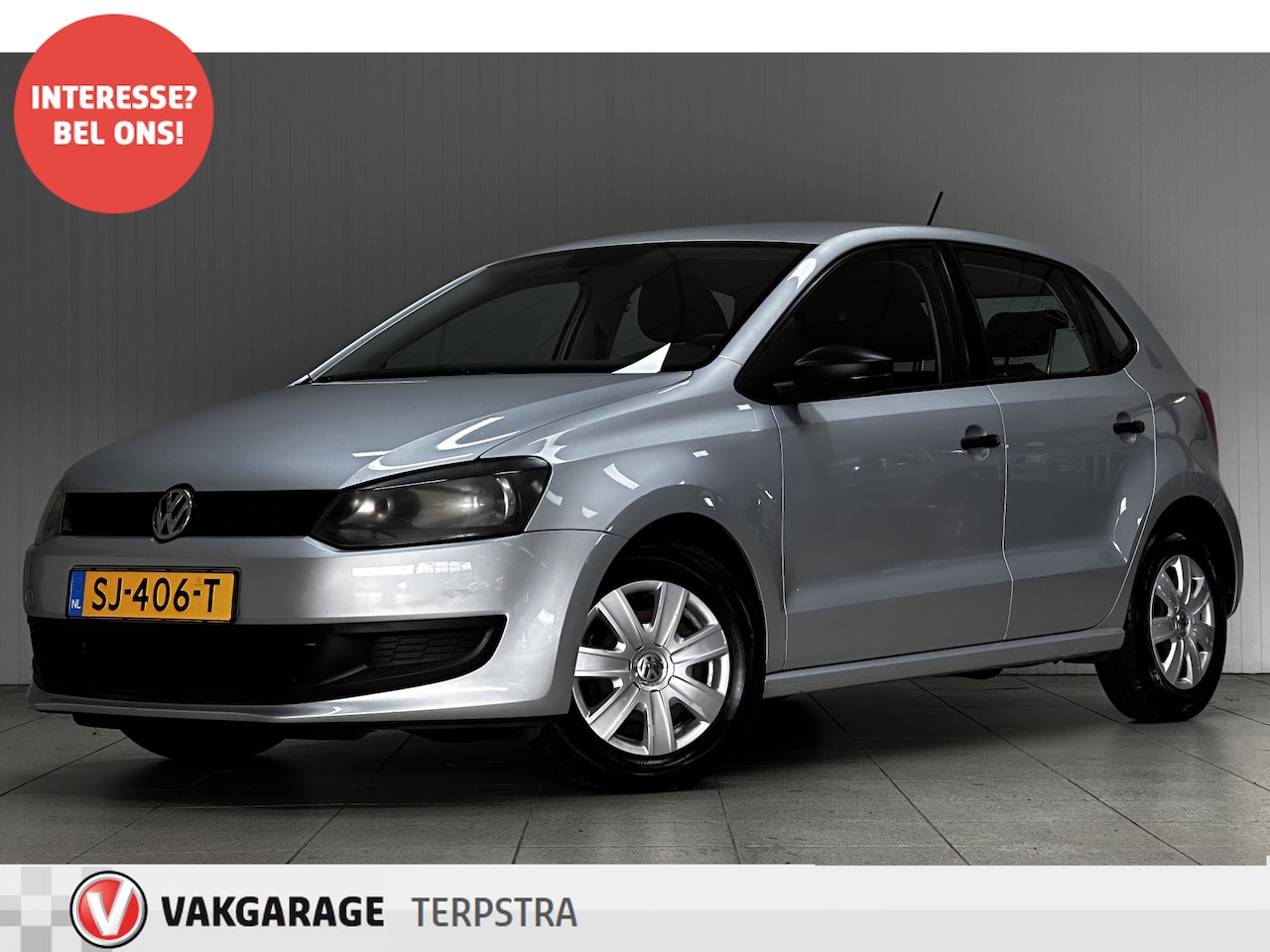 Volkswagen Polo - 1.2 Easyline/ 5-Drs/ Airco/ Elek.Pakket/ C.V./ Isofix/ Radio-Cd/ HISTORIE AANWEZIG !! - AutoWereld.nl