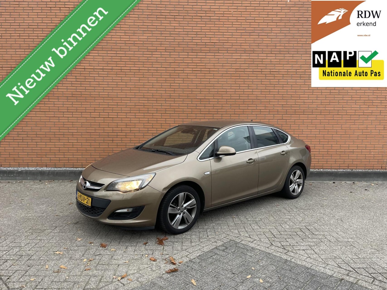 Opel Astra - 1.4 Turbo 2013 287DKM | NAP | CRUISE | EXPORT - AutoWereld.nl
