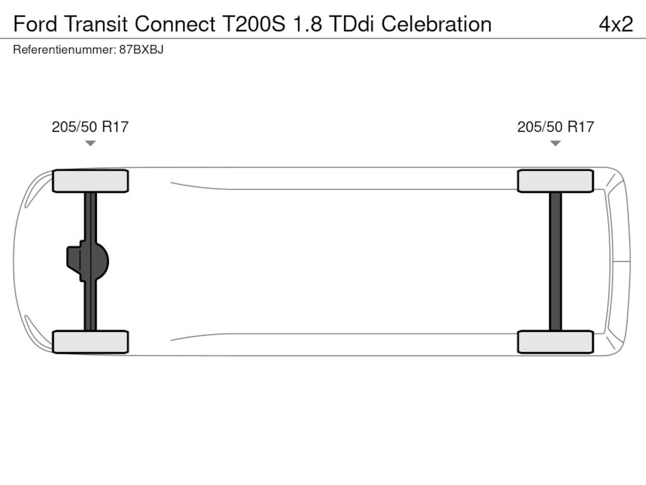 Ford Transit Connect - T200S 1.8 TDdi Celebration T200S 1.8 TDdi Celebration - AutoWereld.nl