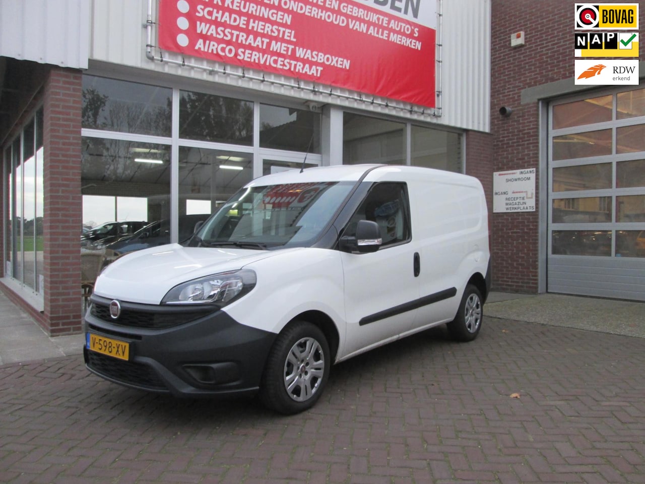 Fiat Doblò Cargo - 1.6 MJ L1H1 ECO JET/navi/ trekhaak - AutoWereld.nl