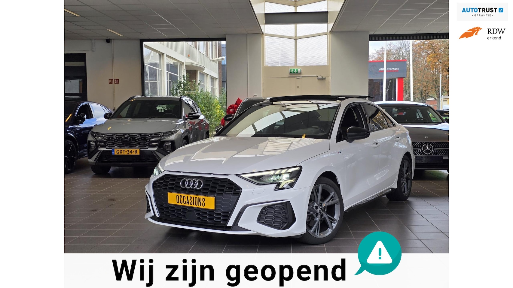 Audi A3 Limousine - 35 TFSI 3*S-line Sedan Full Pano/Rs Seats/Top auto! - AutoWereld.nl