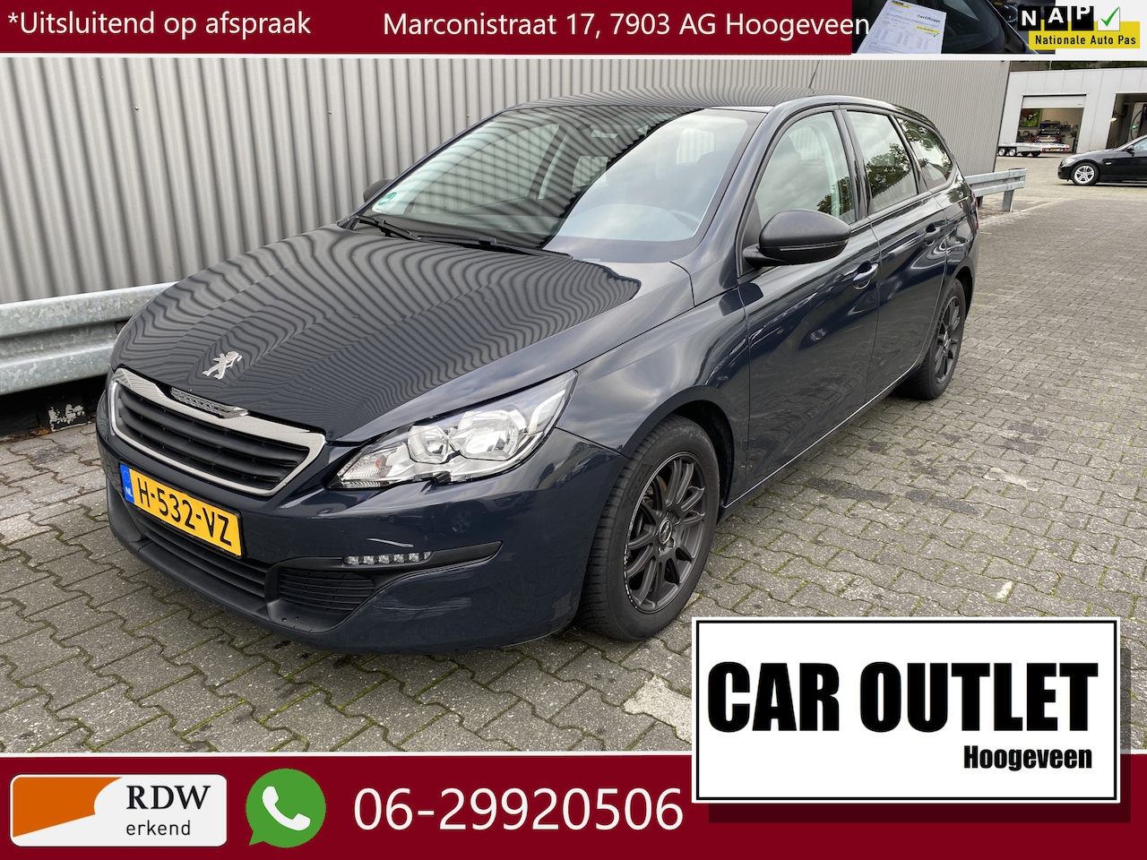 Peugeot 308 - 1.2 PureTech Blue Lease Executive A/C, CC, PDC, LM, – Inruil Mogelijk – - AutoWereld.nl