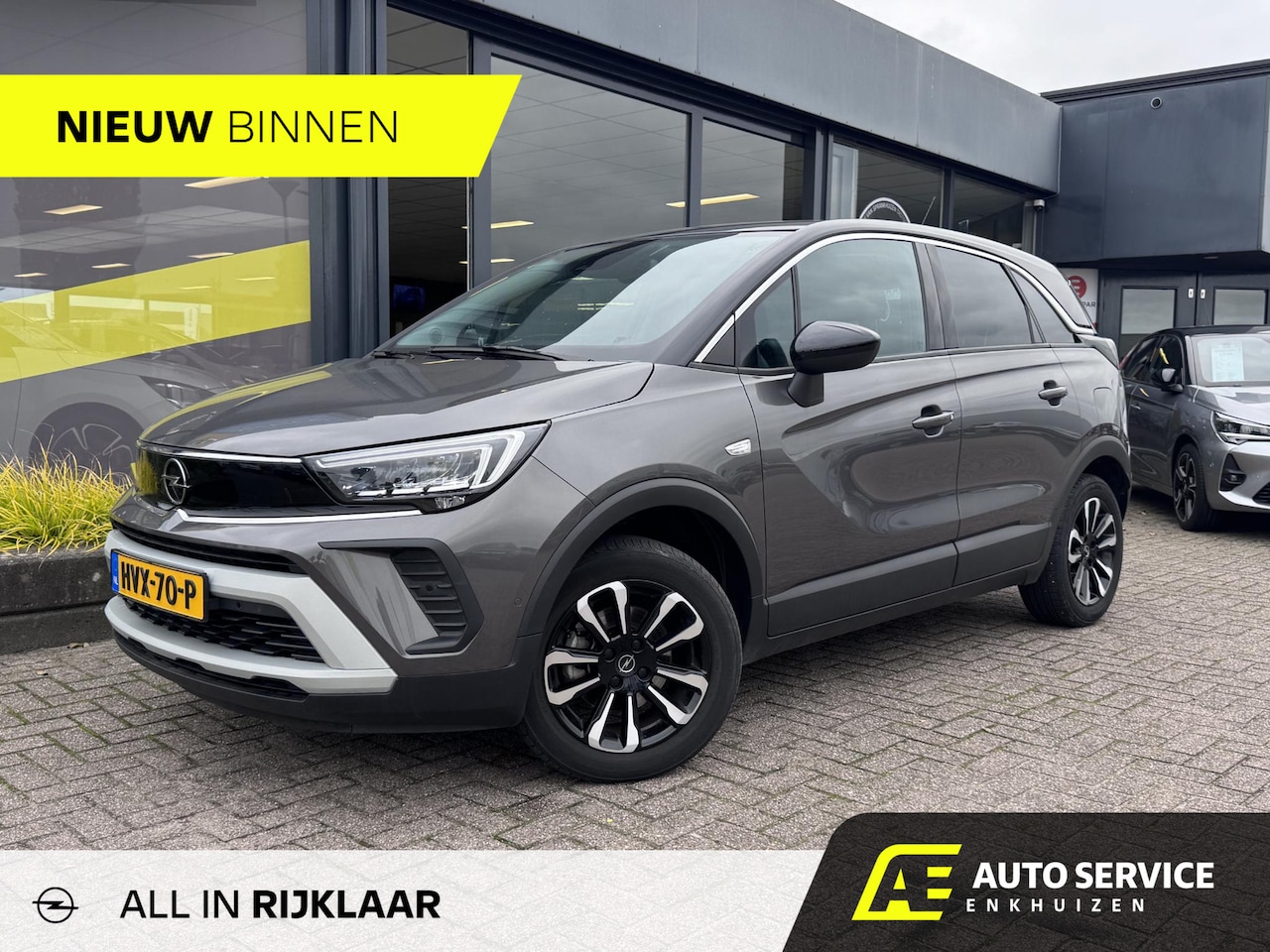 Opel Crossland - 1.2 Turbo Elegance Leer | Clima | LMV | Carplay | Camera | LED | lage km stand - AutoWereld.nl