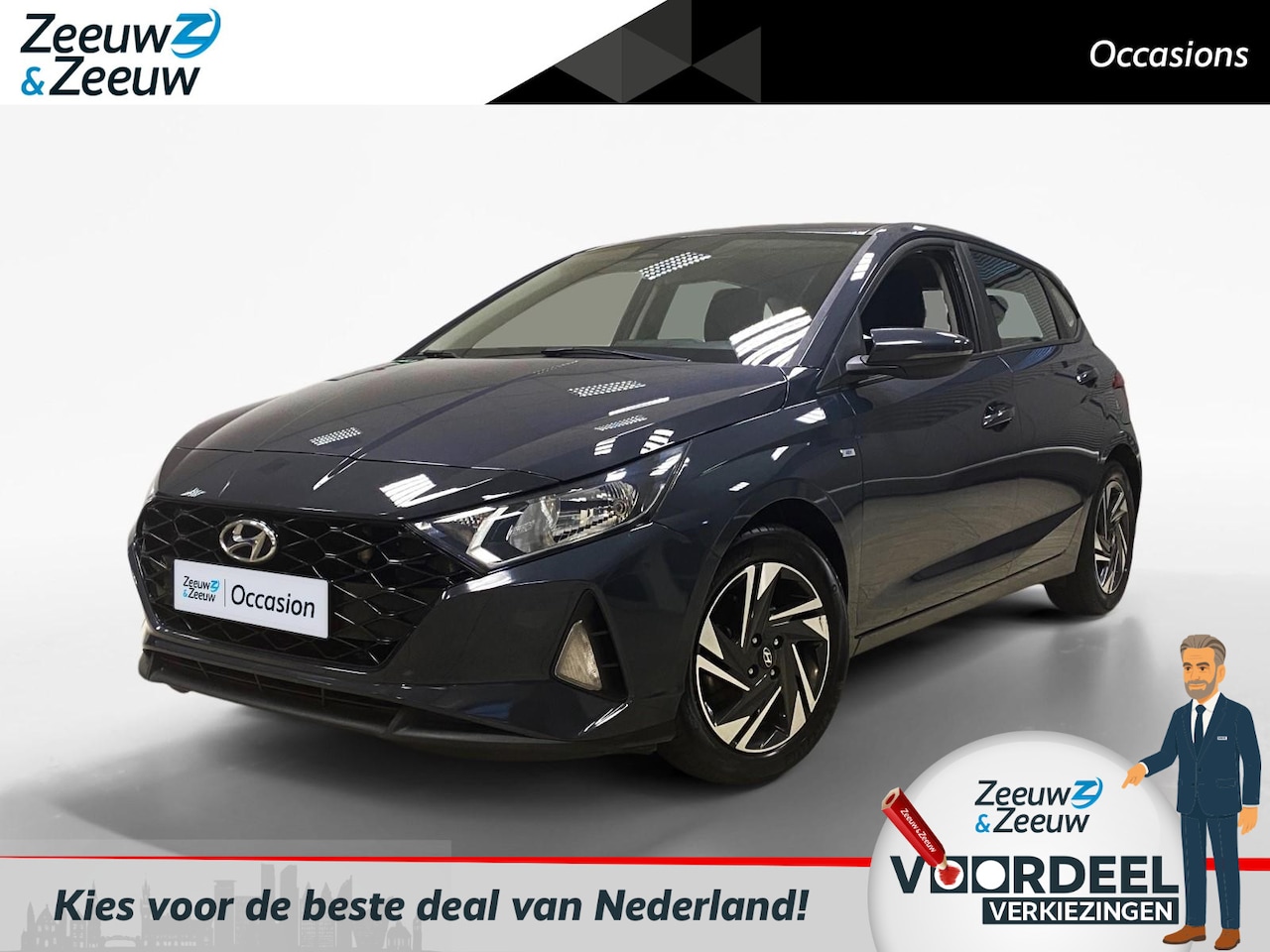 Hyundai i20 - 1.0 TURBO | COMFORT SMART | 101 PK | 1e EIGENAAR | NL-AUTO | NAVI | CRUISE CONTROL | - AutoWereld.nl