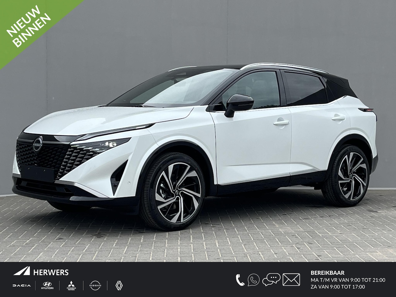 Nissan Qashqai - 1.5 e-Power Tekna Plus / NIEUW uit voorraad leverbaar! / Panoramadak / HUD / 360° Camera / - AutoWereld.nl