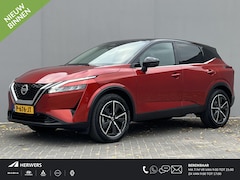 Nissan Qashqai - 1.3 MHEV N-Style / 100% Dealeronderhouden / Trekhaak ( Trekgewicht 1.400kg) / 360° Camera
