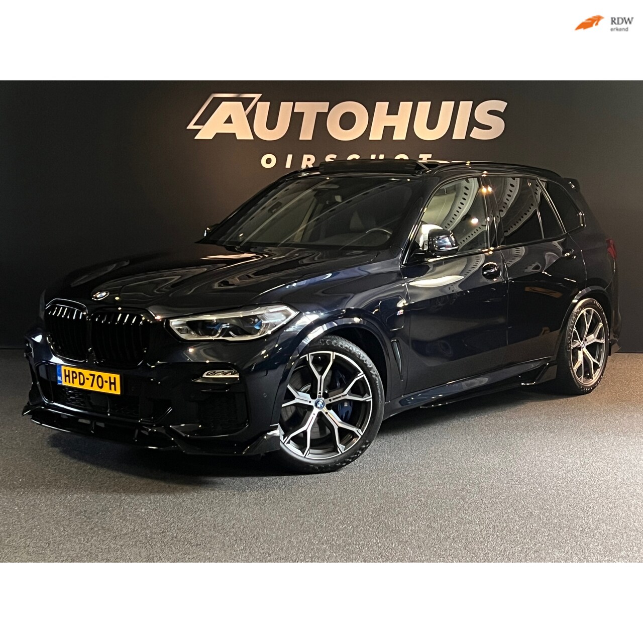 BMW X5 - XDrive45e High Executive Edition M/ Pano/ Marino/ Laser/ 21"/ 360Camera/ Luchtvering/ H&K - AutoWereld.nl