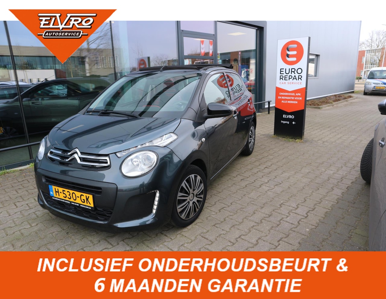 Citroën C1 - 1.2 82 PK Airscape Shine OPENDAK AIRCO CAMERA STOELVERW TOUCHSREEN RIJKLAARPRIJS!! - AutoWereld.nl