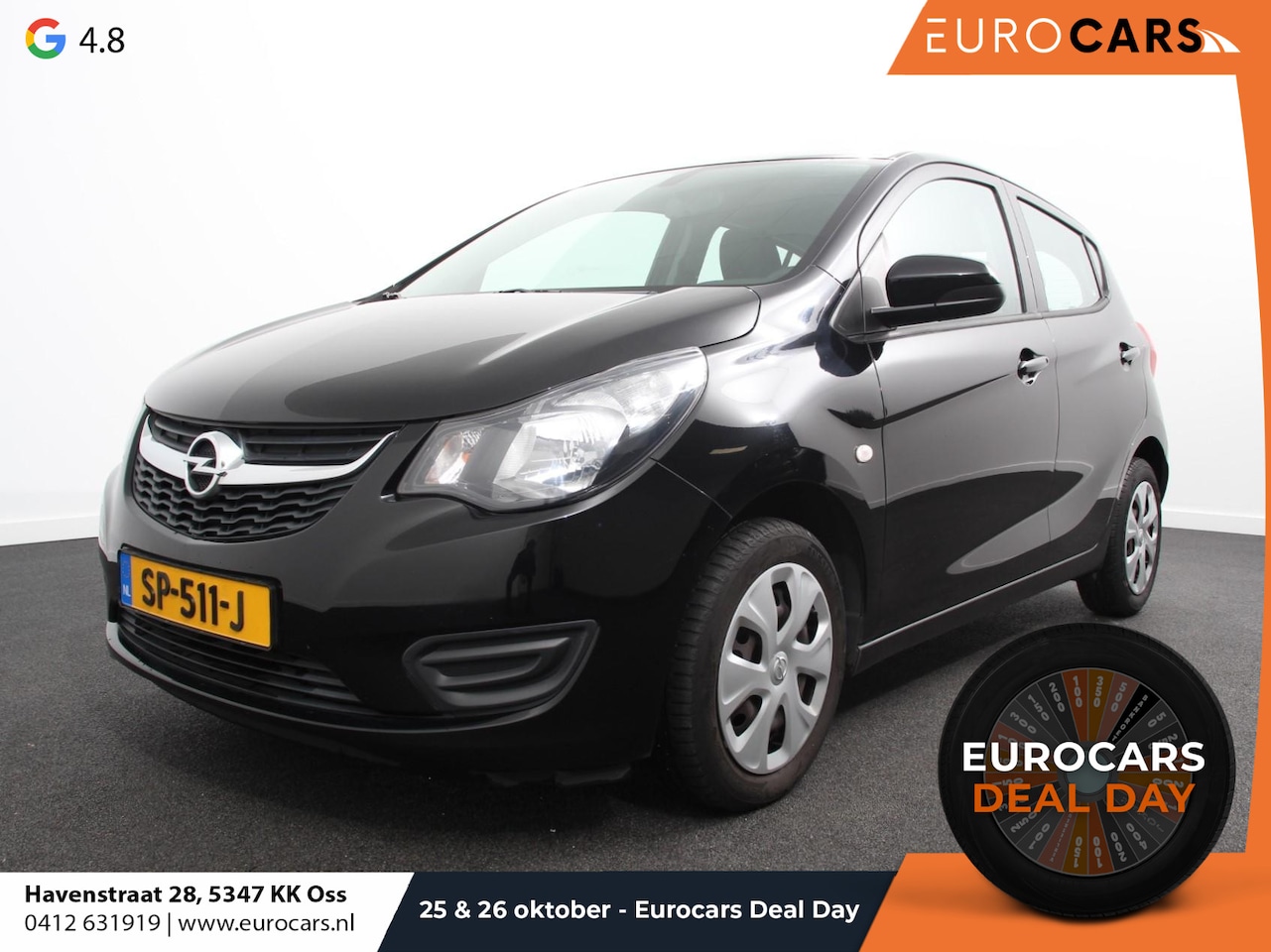 Opel Karl - 1.0 ecoFLEX Edition Airco Cruise control Radio Apple Carplay/ Android Auto - AutoWereld.nl