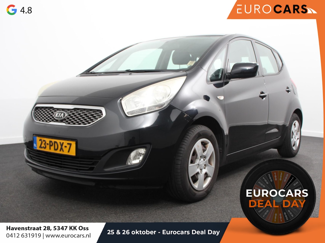 Kia Venga - 1.4 CVVT Seven | Navigatie | Airco | Cruise Control | Trekhaak | Handel/Export! - AutoWereld.nl