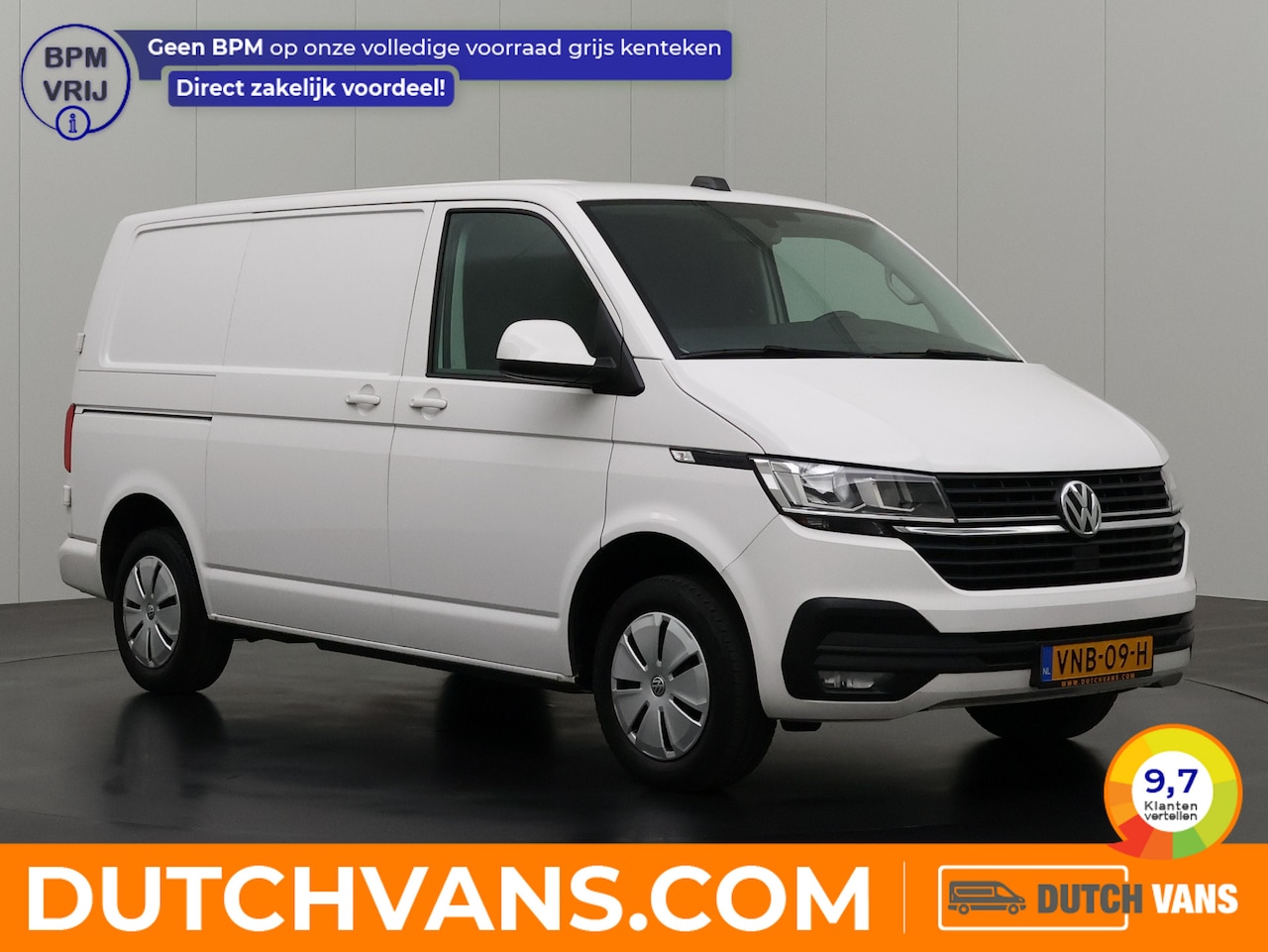Volkswagen Transporter - 2.0TDI 150PK DSG Automaat | Achterdeuren | Navigatie | Airco | Cruise | Betimmering - AutoWereld.nl