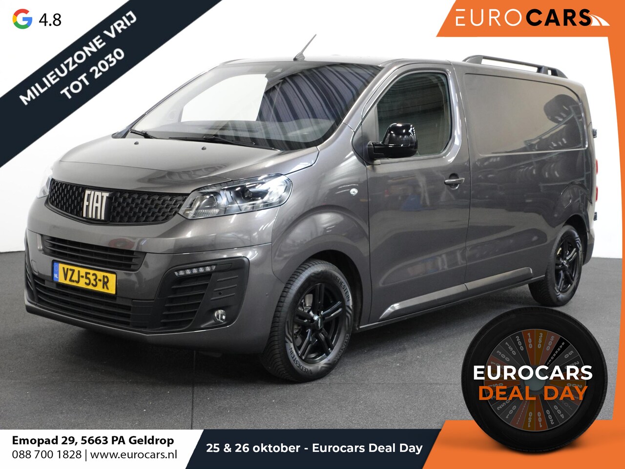 Fiat Scudo - 2.0 MultiJet 145pk Automaat L3H1 Navigatie Apple Carplay/ Android Auto Trekhaak Climate co - AutoWereld.nl