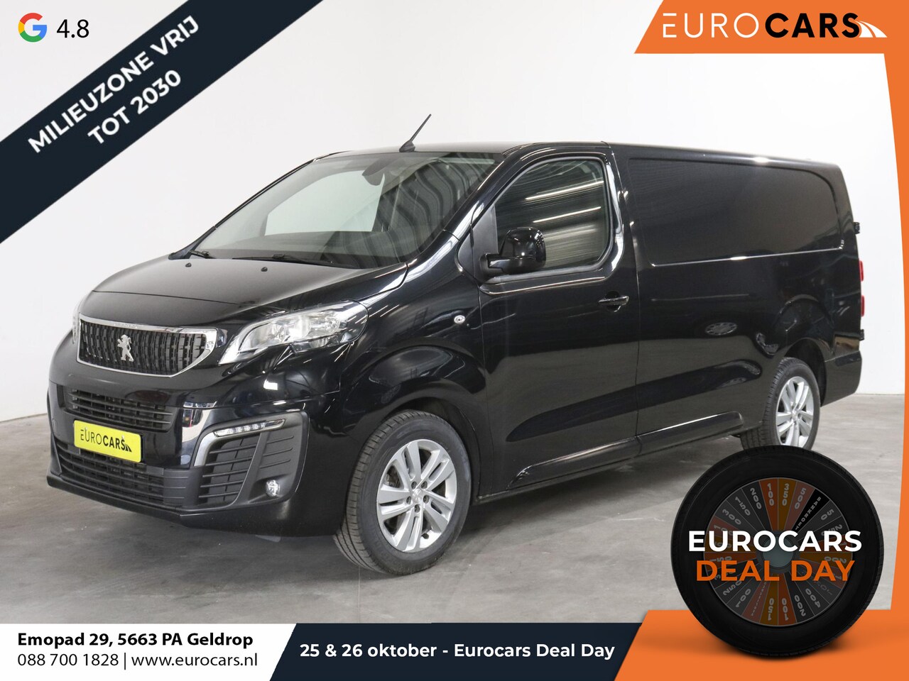 Peugeot Expert - 180pk Automaat L3H1 Long Premium Apple carplay/ Android Auto Cruise control Airco Euro6 - AutoWereld.nl