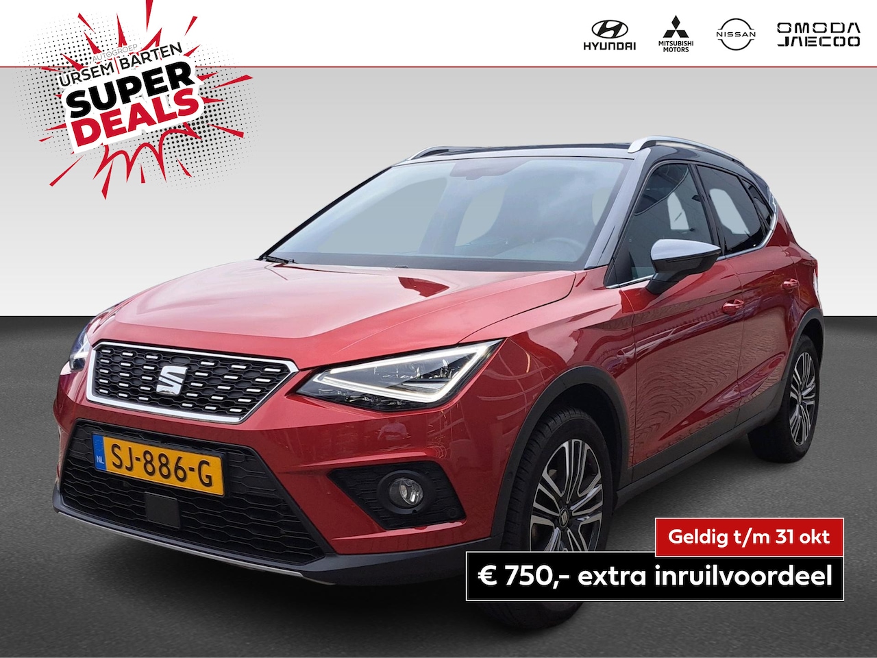 SEAT Arona - 1.0 TSI Xcellence Launch Edition Incl. Achteruitrijcamera | Navigatie | Automaat - AutoWereld.nl