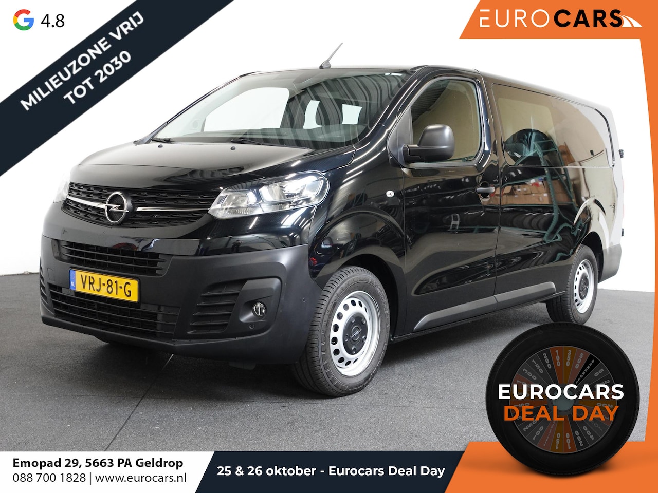 Opel Vivaro - 102pk L3H1 Edition Dubbele Cabine 6persoons Navigatie Trekhaak Airco Cruise control - AutoWereld.nl