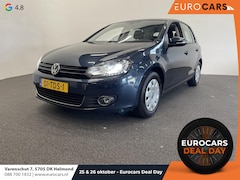 Volkswagen Golf - 1.2 TSI Highline BlueMotion parkeersensoren voor en achter Navi Cruise Control Snelheidsbe