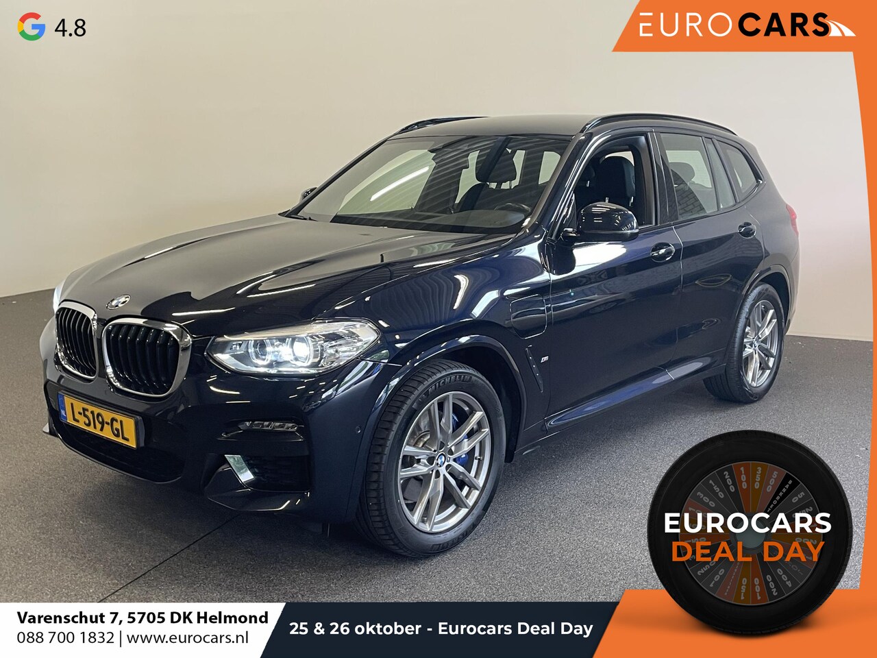 BMW X3 - xDrive30e Executive M-Sport Leder PDC VA + Camera Full LED Navi Carplay Live Cockpit - AutoWereld.nl