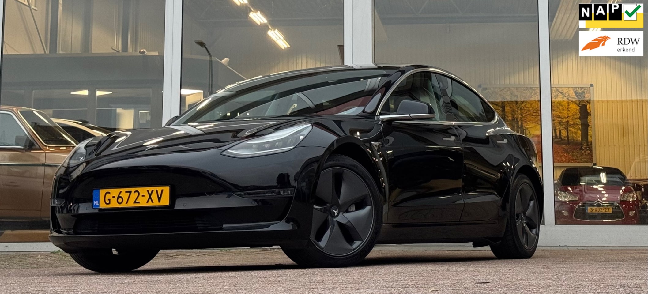 Tesla Model 3 - Long Range RWD Long Range AWD 75 kWh 1e Eigenaar Fsd comp. Mooi! - AutoWereld.nl