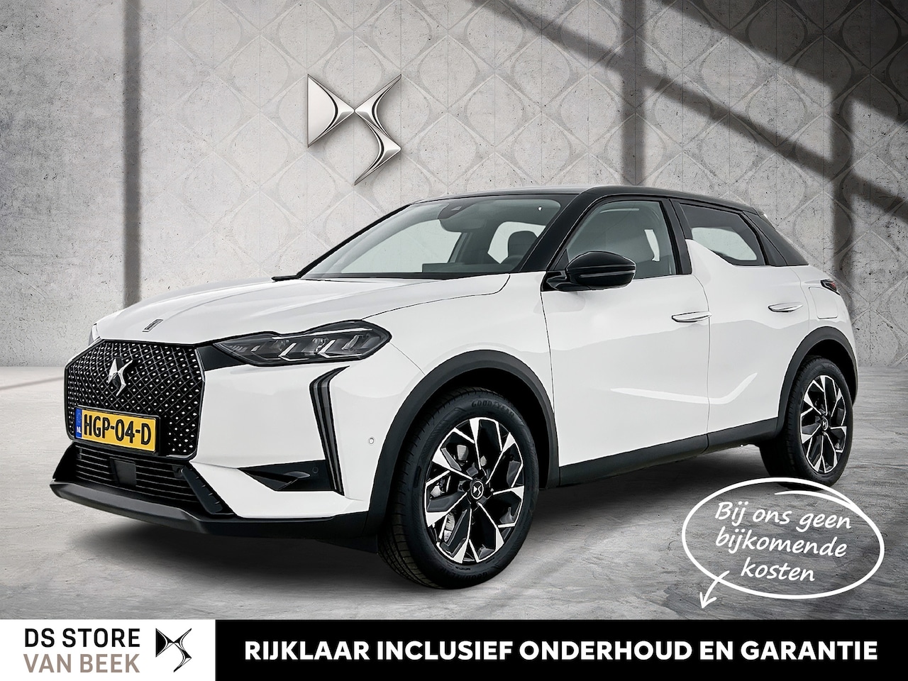 DS 3 - Hybrid 145 PK Automaat Pallas | Rijklaar | Leder+stoelverwarming | Navigatie | - AutoWereld.nl