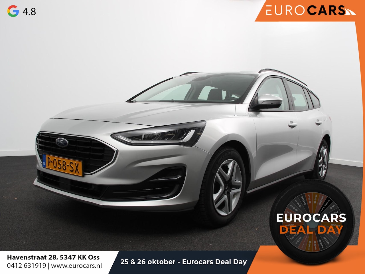 Ford Focus Wagon - 1.0 EcoBoost 125pk Connected | Navigatie | Parkeer sensoren | Dab | Cruise control | Airco - AutoWereld.nl