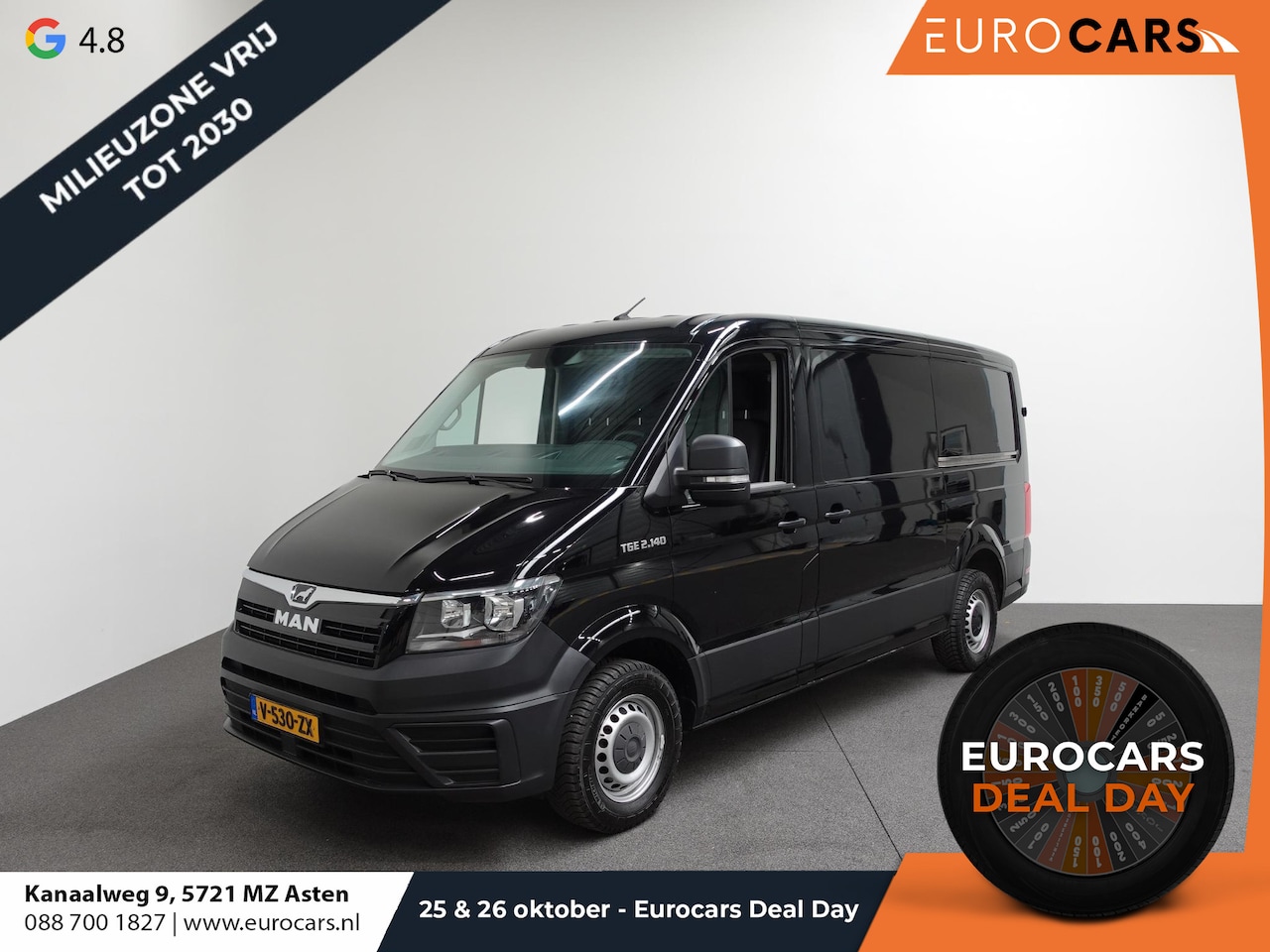 MAN TGE - 140pk L3H2 / L2H1 2x Schuifdeur Trekhaak Cruise control Airco 3-Zits Euro6 - AutoWereld.nl