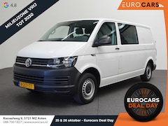 Volkswagen Transporter - T6 L2H1 102pk Dubbele cabine Airco Cruise control Trekhaak Euro6 Bluetooth