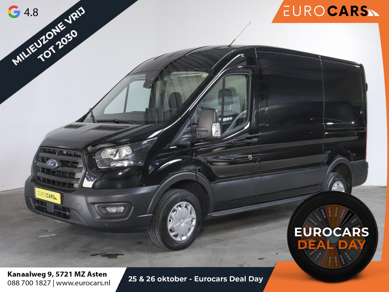 Ford Transit - 290 2.0 TDCI L2H2 Trend Airco Bluetooth Camera Cruise Control - AutoWereld.nl