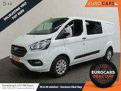 Ford Transit Custom - L2H1 Automaat Dubbele cabine Trend Navi Trekhaak Cruise Control Parkeersensoren Airco Blue