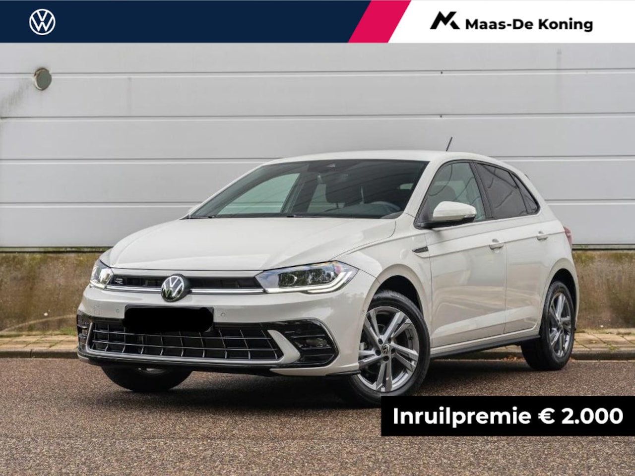 Volkswagen Polo - R-Line Edition 1.0 TSI 70 kW / 95 PK 7 versn. DSG | Voorraad Actie | Inruilpremie EU 2000, - AutoWereld.nl