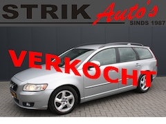 Volvo V50 - 1.6 D2 S/S Kinetic LAGE KM. STAND - 1e EIGENAAR - NAVIGATIE - LEDEREN BEKLEDING - PDC