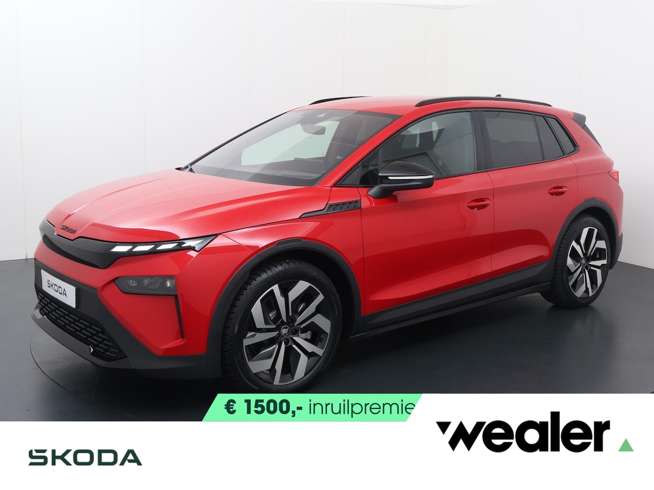 Skoda Elroq - 85 Sportline 286 PK Warmtepomp | Led Matrix | Elektisch verstelbare stoelen | 20" Lichtmet - AutoWereld.nl