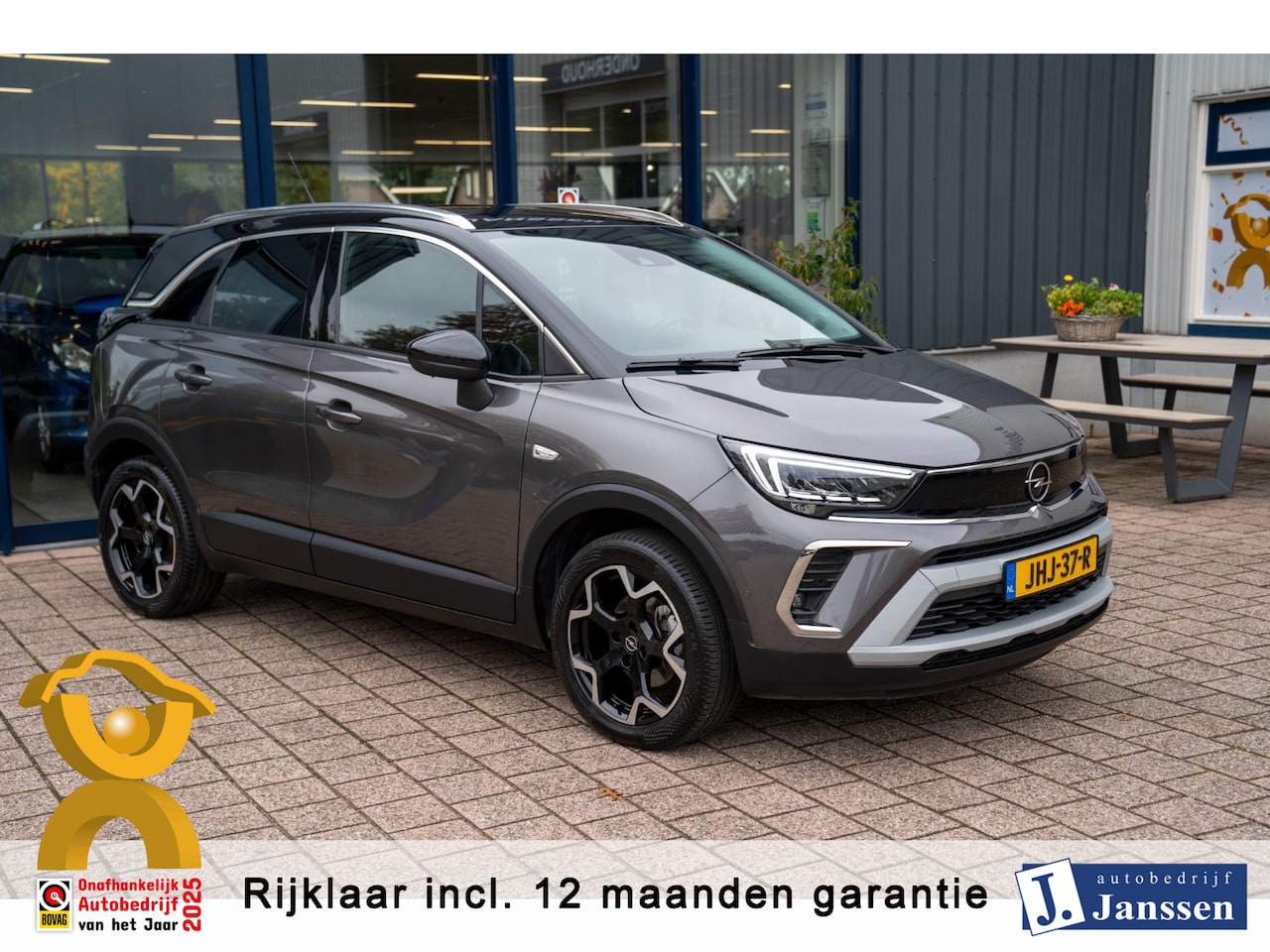 Opel Crossland - 1.2 Turbo Ultimate | Prijs rijklaar incl. 12 mnd garantie | Navi Pdc Lmv Carpay/Android au - AutoWereld.nl