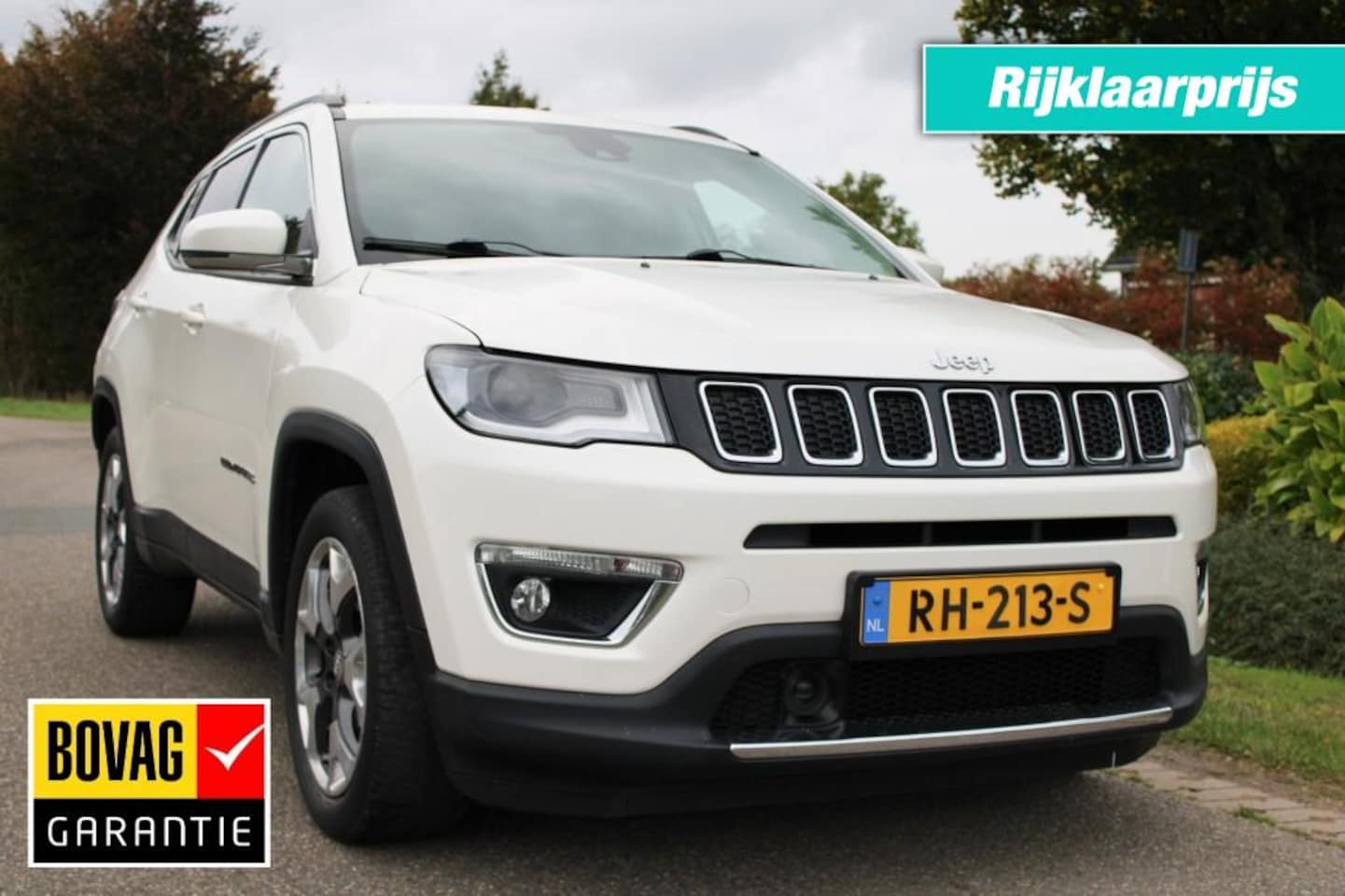 Jeep Compass - 1.4 140pk Opening Edition Plus leer/ECC/navi/cruise/PDC/DAB - AutoWereld.nl