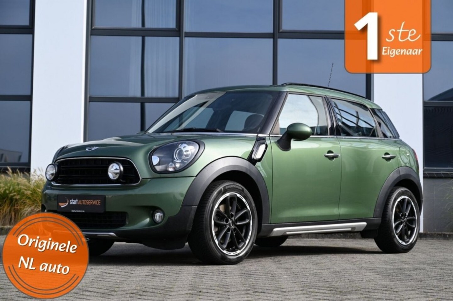 MINI Countryman - Pepper 1.6 Xenon Pano Jungle Green - AutoWereld.nl