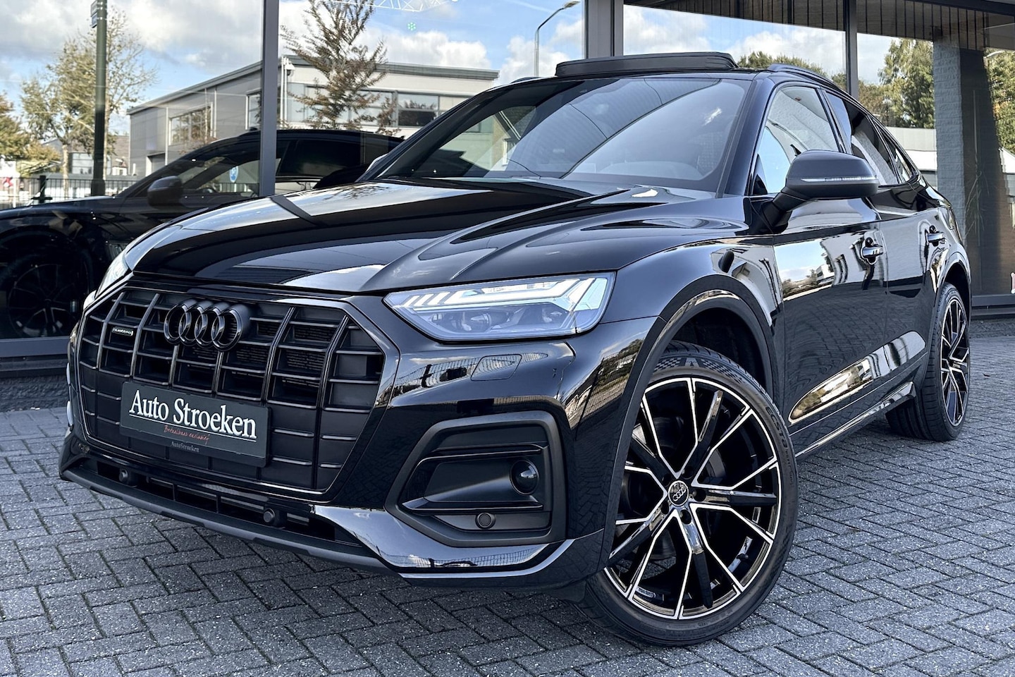 Audi Q5 Sportback - 50 TFSIe Black Edition Panorama Matrix Leer Sfeer - AutoWereld.nl