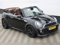 MINI Cabrio - 1.6 231PK John Cooper Works Navi Leder Xenon BTW