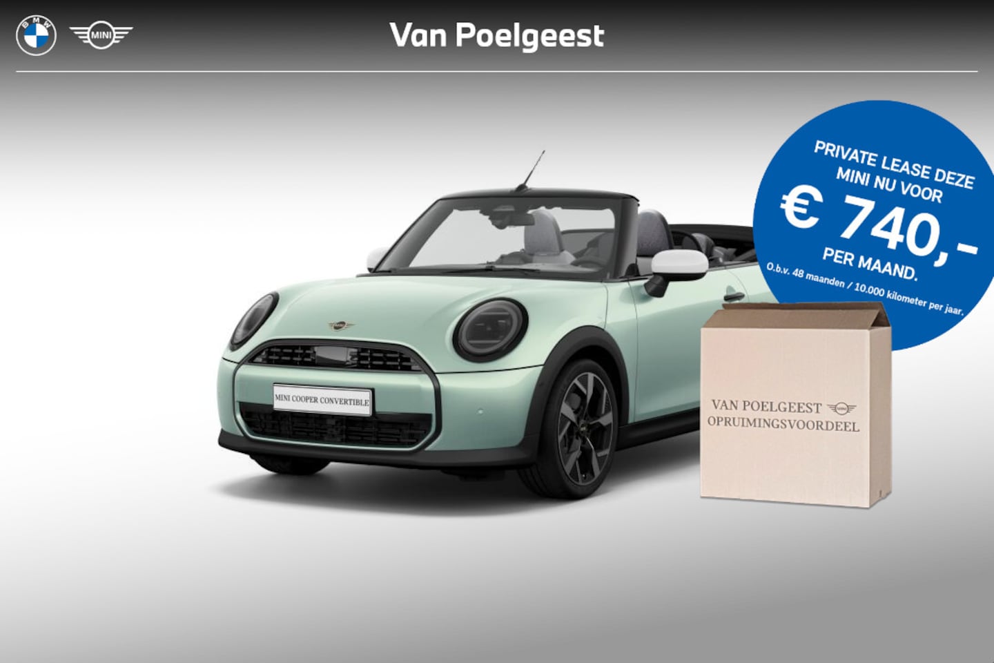 MINI Cabrio - Cooper C Classic M | 18" LM Slide Spoke 2-tone | Opruimingsvoordeel - AutoWereld.nl