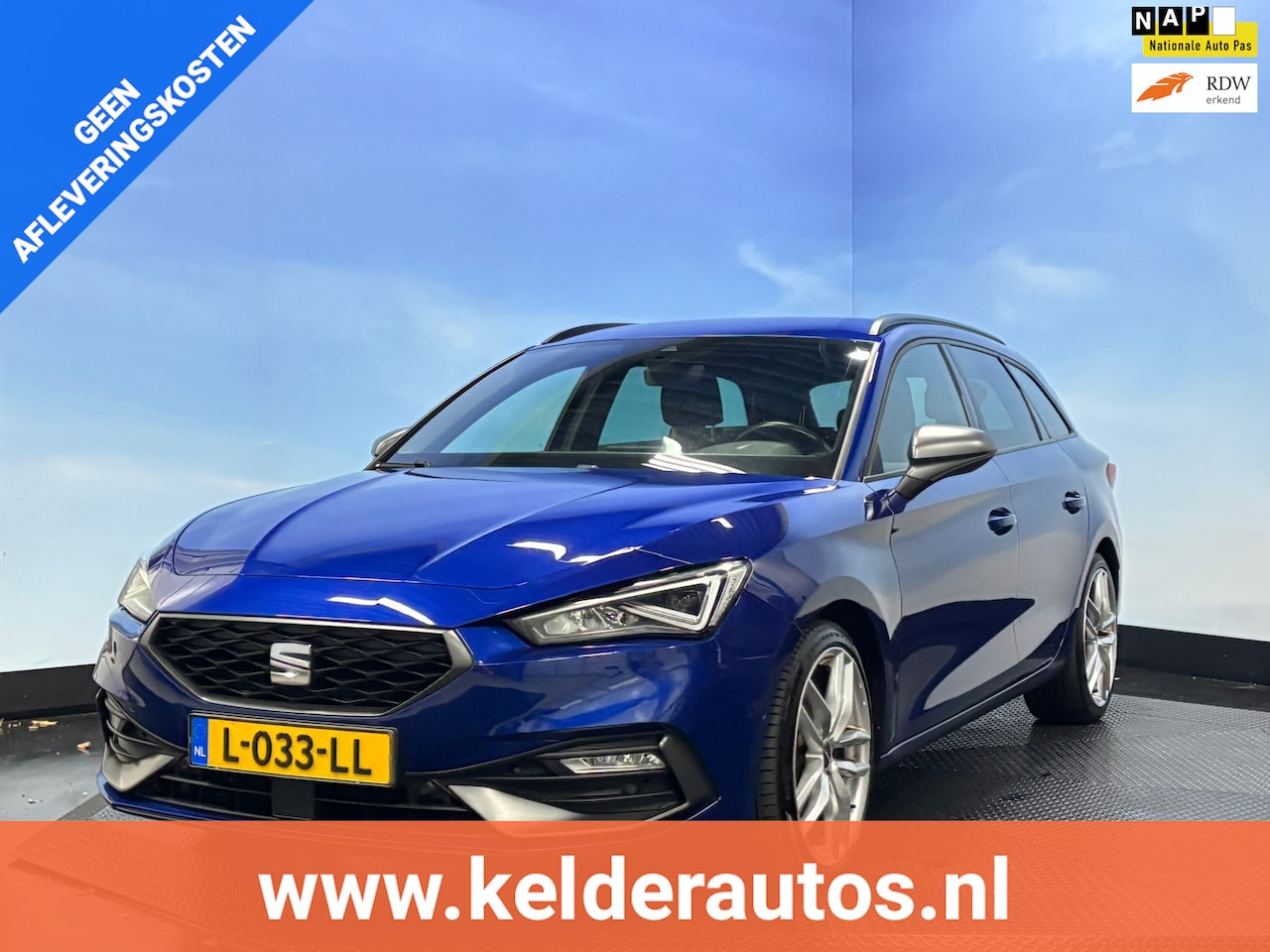 SEAT Leon Sportstourer - 1.5 eTSI FR Business Intense Navi | Clima | Camera | Trekhaak - AutoWereld.nl