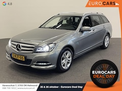 Mercedes-Benz C-klasse Estate - 180 Ambition Avantgarde Automaat Navigatie Xenon Cruise control nette auto