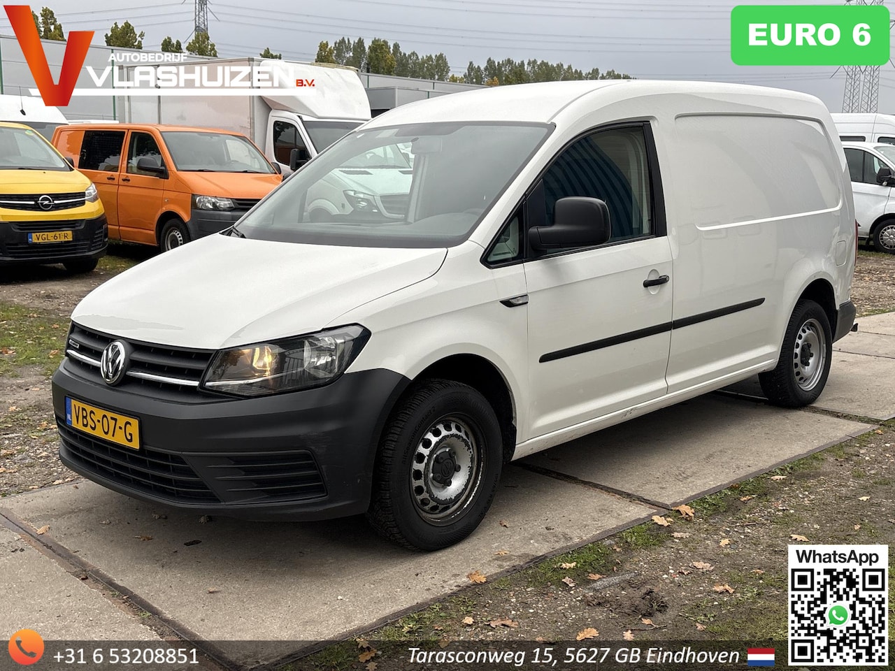 Volkswagen Caddy Maxi - 1.4 TGI L2H1 EcoFuel | € 4.950,- NETTO! | Euro 6 | CNG | Cruise | PDC | APK 07-2026! | - AutoWereld.nl