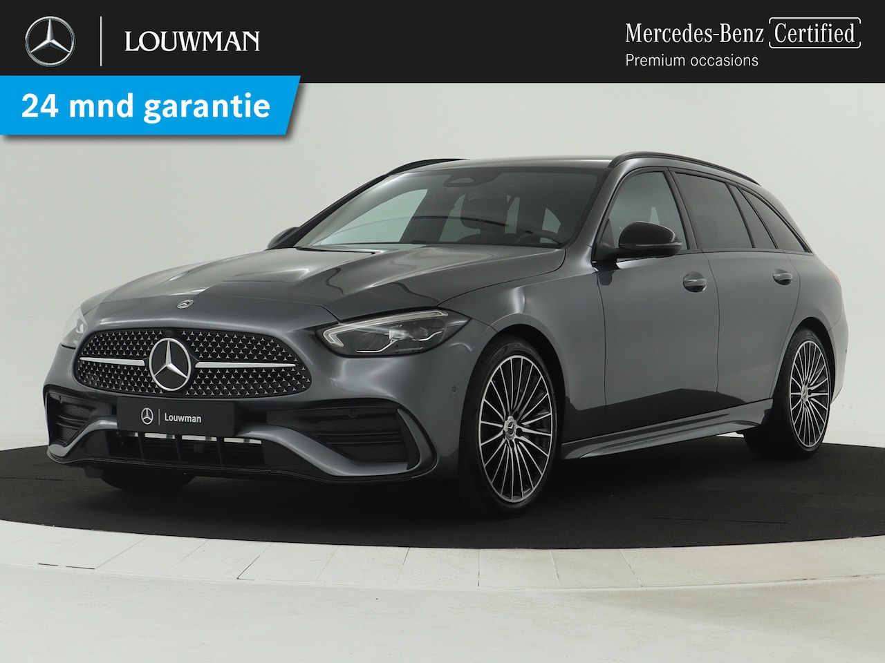 Mercedes-Benz C-klasse Estate - 180 Star Edition AMG Line | Nightpakket | Trekhaak | Dodehoekassistent | 19 inch AMG velge - AutoWereld.nl
