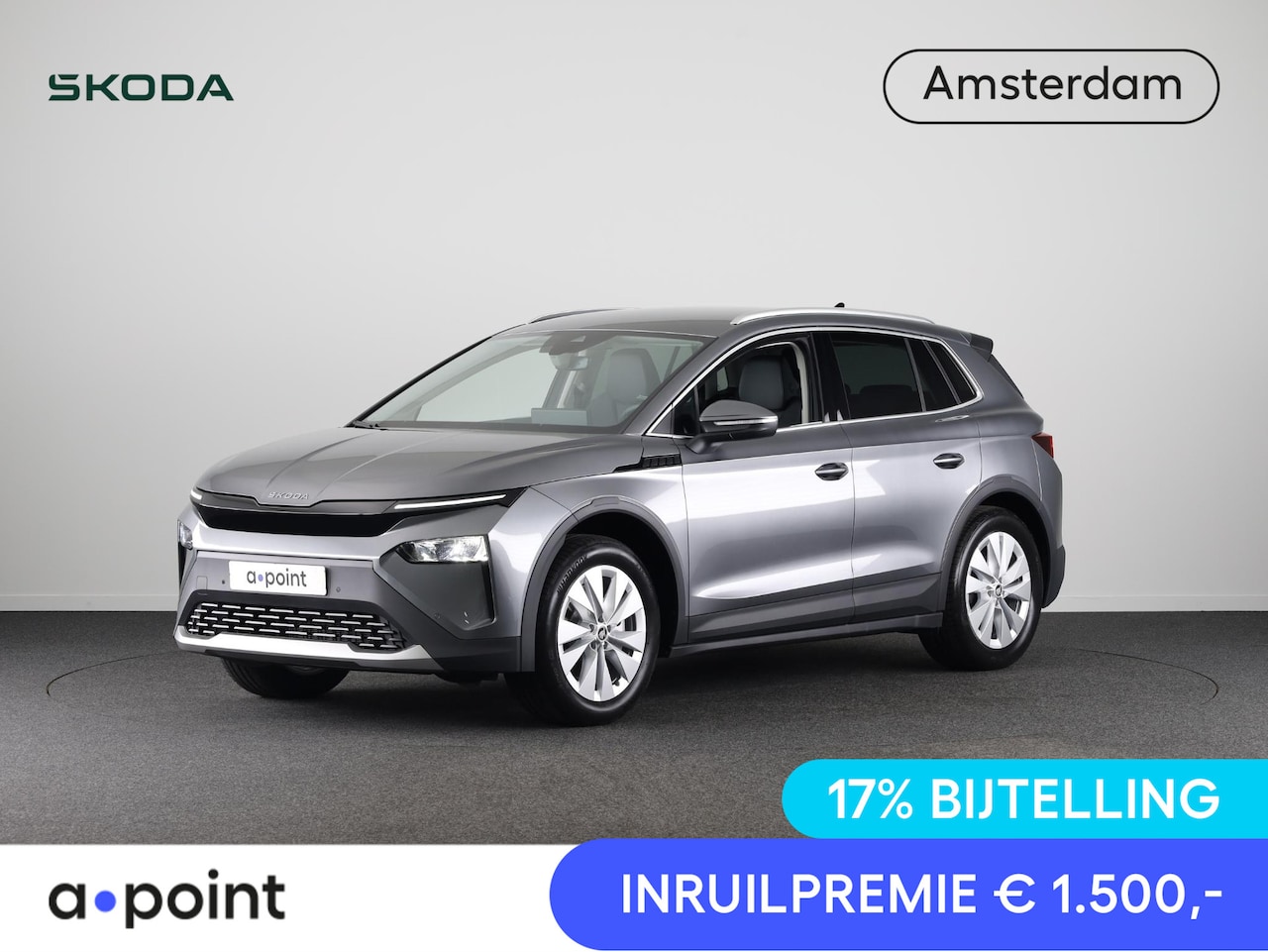 Skoda Elroq - 85 Business Edition Tour 286 pk | Business Upgrade Pakket - CLEVER | Bagage scheidingsnet - AutoWereld.nl