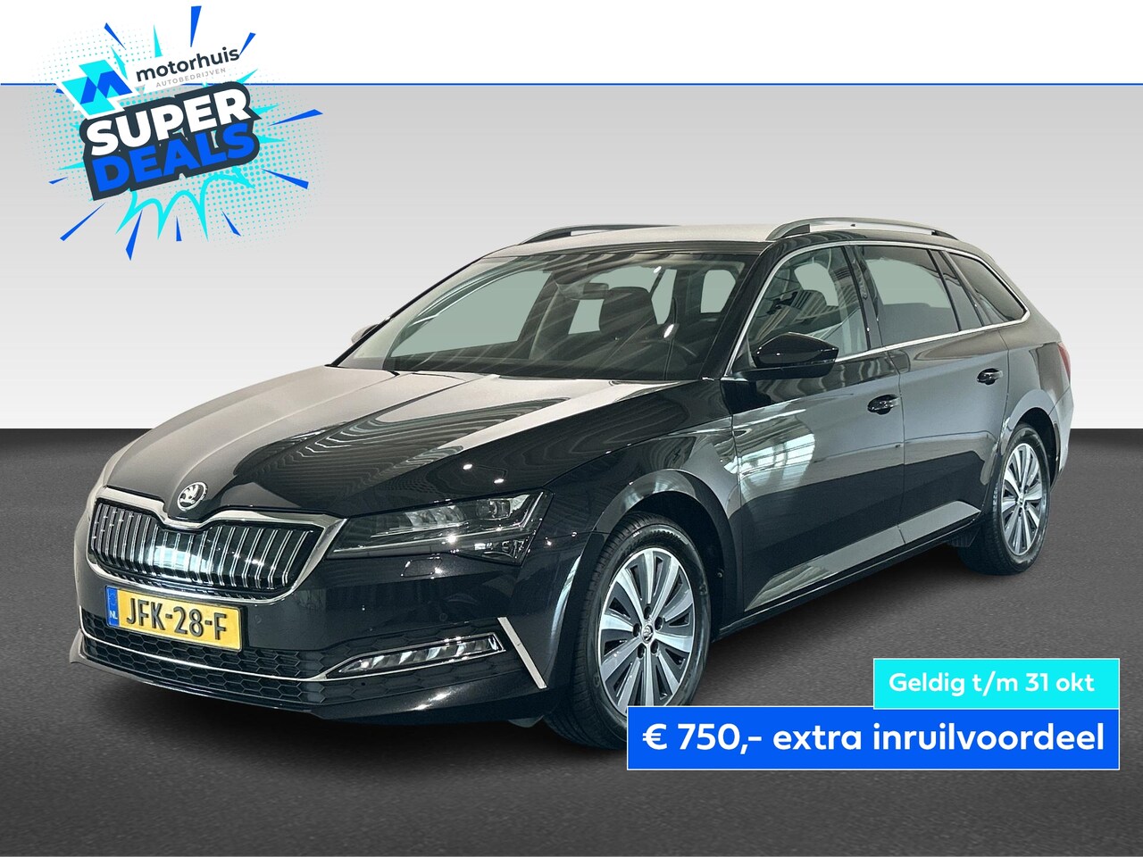 Skoda Superb Combi - 1.4 TSI PHEV 217pk DSG-6 Business Edition - AutoWereld.nl