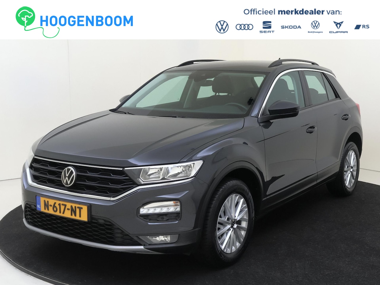 Volkswagen T-Roc - 1.5 TSI Style | CarPlay | Airco | Parkeersensoren | Adaptieve cruise control | Lane- en fr - AutoWereld.nl